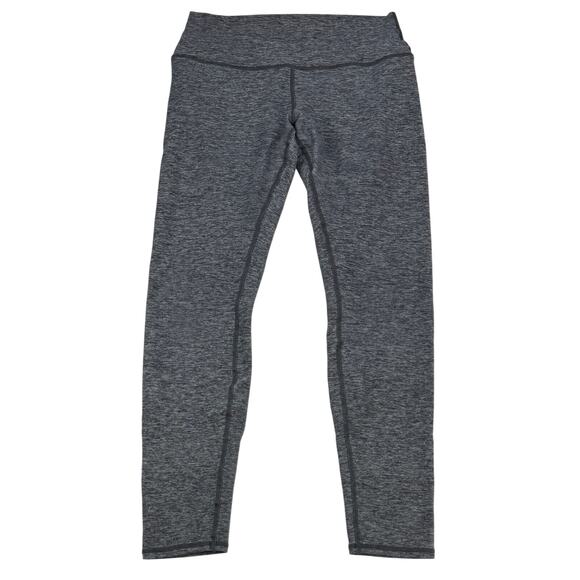 ALO YOGA Heathered Gray Activewear 7/8 Leggings Womens Size Small - Picture 2 of 5